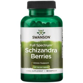 Swanson SWANSON Full Spectrum Schisandra Berries 525 mg (90 kaps.)