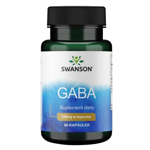 Swanson SWANSON GABA 250 mg (60 kaps.)