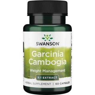 Swanson SWANSON Garcinia Cambogia - ekstrakt 5:1 80 mg (60 kaps.)