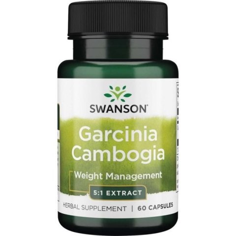 Swanson SWANSON Garcinia Cambogia - ekstrakt 5:1 80 mg (60 kaps.)