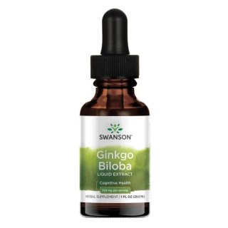 Swanson SWANSON Ginkgo Biloba liquid ekstrakt (29,6ml)