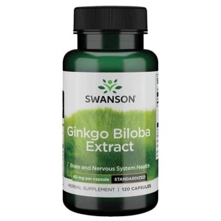 Swanson SWANSON Ginkgo Select 60 mg (120 kaps.)