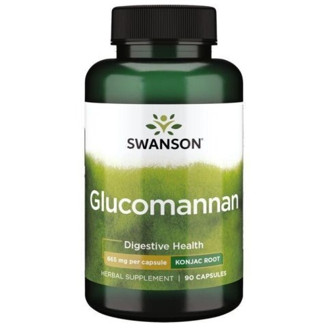 Swanson SWANSON Glucomannan 665 mg (90 kaps.)