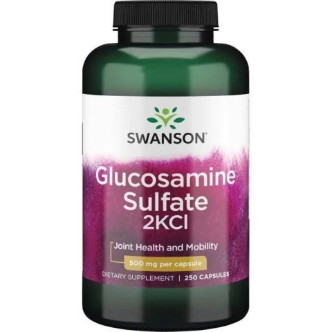 Swanson SWANSON Glukozamina 500 mg (250 kaps.)