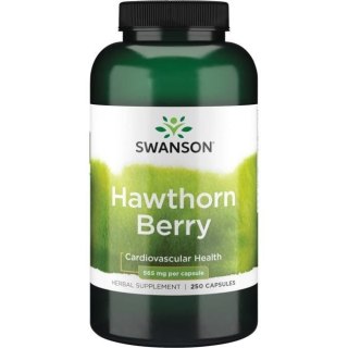 Swanson SWANSON Hawthorn Berry 565 mg (250 kaps.)