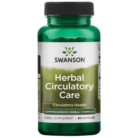 Swanson SWANSON Herbal Circulatory Care (60 kaps.)