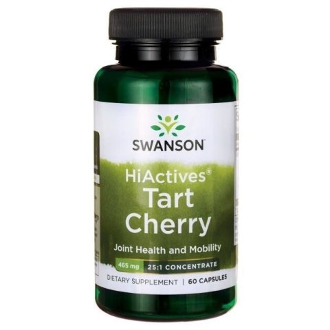 Swanson SWANSON HiActives Tart Cherry (60 kaps.)