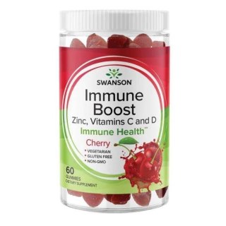 Swanson SWANSON Immune Boost smak wiśniowy (60 gumisiów)
