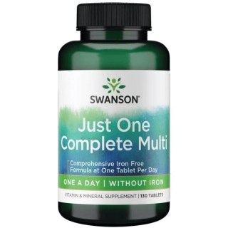 Swanson SWANSON Just One Complete Multi - Without Iron (130 tabl.)