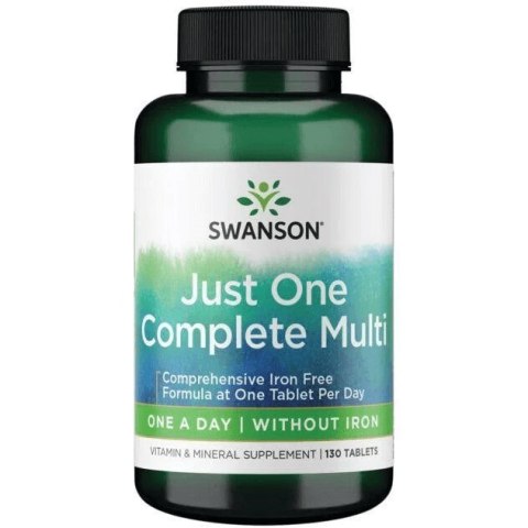 Swanson SWANSON Just One Complete Multi - Without Iron (130 tabl.)