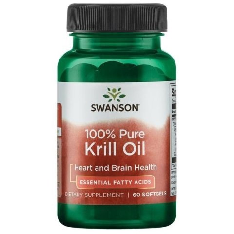 Swanson SWANSON Krill Oil (60 kaps.)