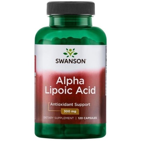 Swanson SWANSON Kwas alfa liponowy 300 mg, ALA (120 kaps.)