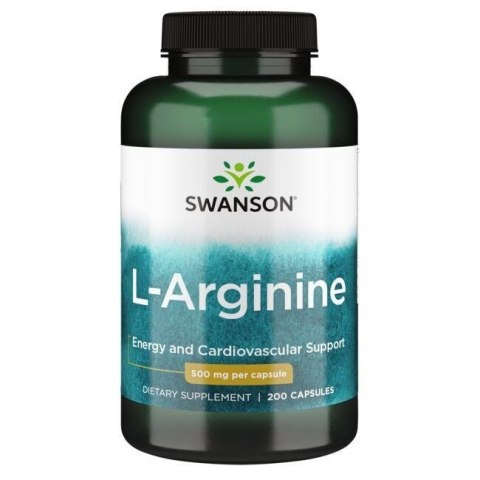 Swanson SWANSON L-Arginine 500 mg (200 kaps.)