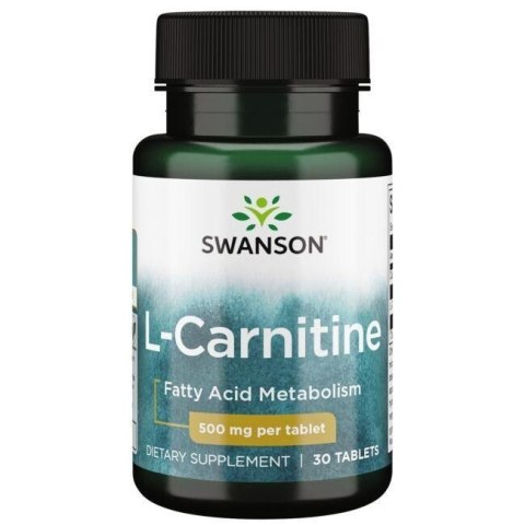 Swanson SWANSON L-Carnitine 500 mg (30 tabl.)