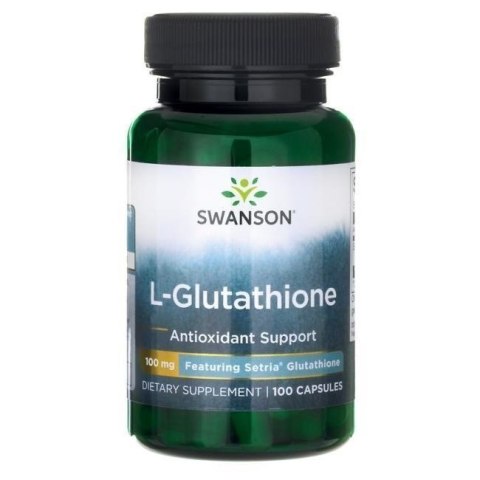 Swanson SWANSON L-Glutatihone - L-Glutation zredukowany 100 mg (100 kaps.)