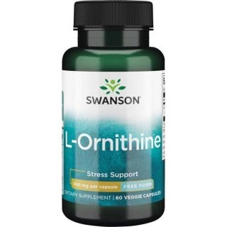 Swanson SWANSON L-Ornityna 500 mg (60 kaps.)