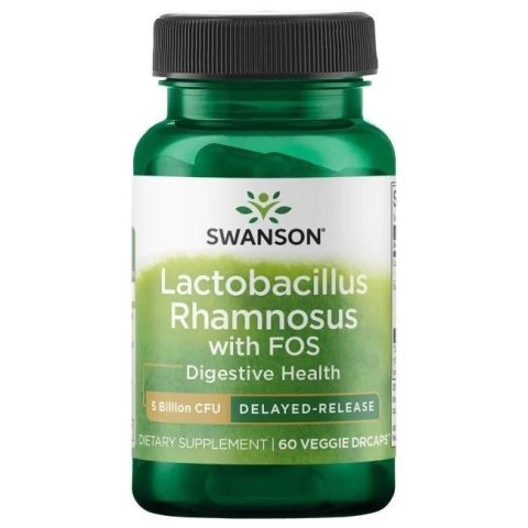Swanson SWANSON Lactobacillus Rhamnosus with FOS (60 kaps.)