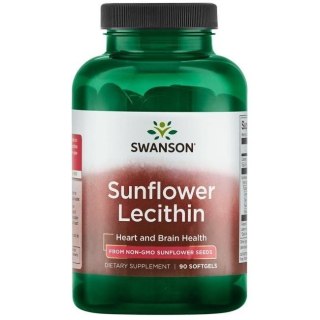 Swanson SWANSON Lecytyna słonecznikowa 1200 mg (90 kaps.)