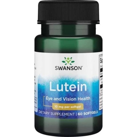 Swanson SWANSON Luteina 10 mg (60 kaps.)