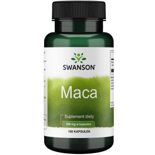 Swanson SWANSON Maca 500 mg (100 kaps.)