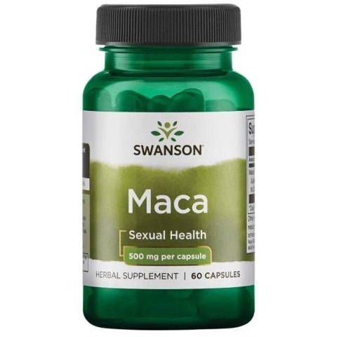 Swanson SWANSON Maca 500 mg (60 kaps.)