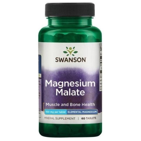 Swanson SWANSON Magnesium Malate (60 tabl.)