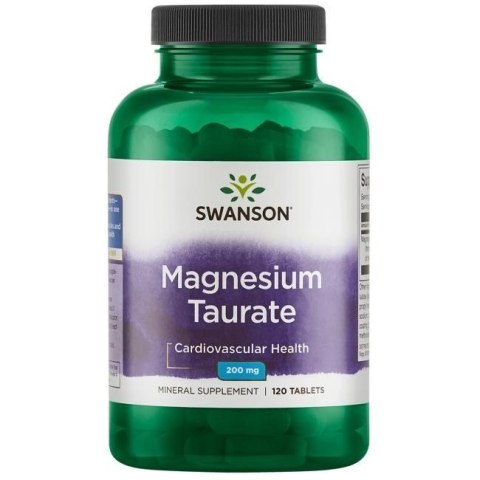 Swanson SWANSON Magnesium Taurate 100 mg (120 tabl.)