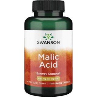 Swanson SWANSON Malic Acid - Kwas jabłkowy (100 kaps.)