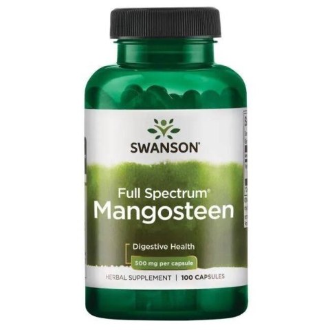 Swanson SWANSON Mangostan 500 mg (100 kaps.)