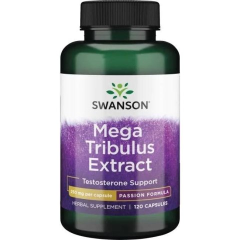 Swanson SWANSON Mega Tribulus Extract (120 kaps.)