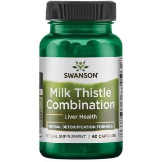 Swanson SWANSON Milk Thistle Combination (60 kaps.)