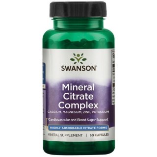 Swanson SWANSON Multi-Mineral Citrate Complex (60 kaps.)