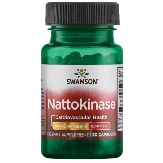 Swanson SWANSON Nattokinaza 100 mg 2000 FU (30 kaps.)