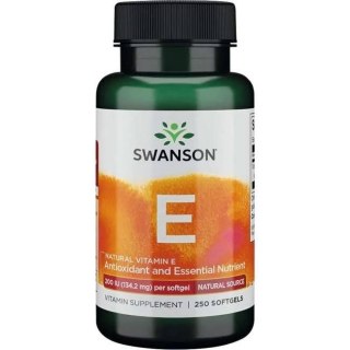 Swanson SWANSON Natural Vitamin E - Witamina E 200 IU (250 kaps.)