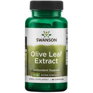 Swanson SWANSON Olive Leaf Extract 750 mg (60 kaps.)