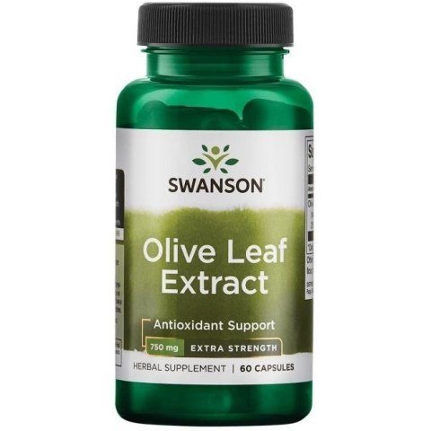 Swanson SWANSON Olive Leaf Extract 750 mg (60 kaps.)