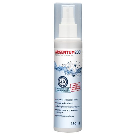 Aura Herbals AURA HERBALS Argentum200 (25 ppm) Srebro Koloidalne, Aerozol (150 ml)