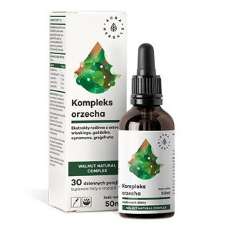 Aura Herbals AURA HERBALS Kompleks orzecha - Walnut Natural Complex (50 ml)