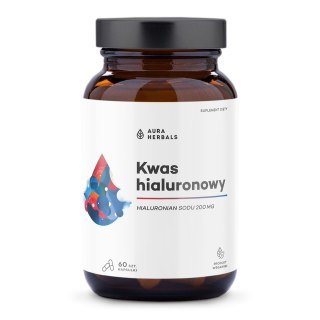 Aura Herbals AURA HERBALS Kwas hialuronowy 200 mg (60 kaps.)