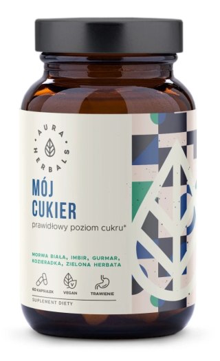 Aura Herbals AURA HERBALS Mój Cukier (60 kaps.)