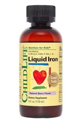 ChildLife CHILDLIFE Liquid Iron - Żelazo dla dzieci (118 ml)