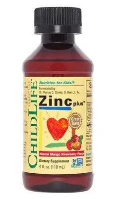 ChildLife CHILDLIFE Liquid Zinc Plus - Cynk dla dzieci (118 ml)