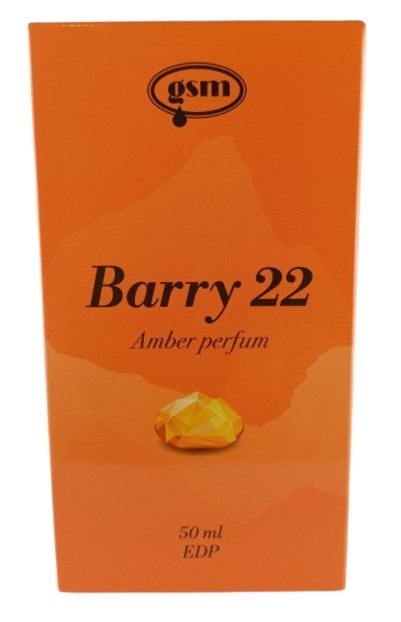 GSM GSM MUMIO Bursztynowe Perfumy Męskie BARRY 22 - AVENTURA (50 ml)