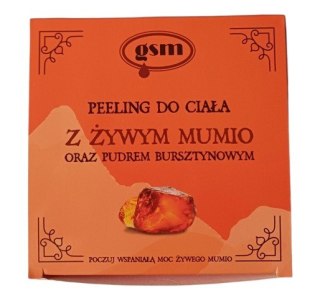 GSM GSM MUMIO Peeling do ciała z żywym Mumio i pyłem bursztynowym (200 ml)