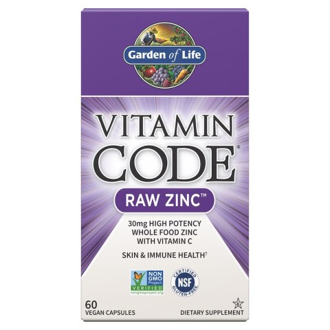 Garden of Life GARDEN OF LIFE Vitamin Code RAW Zinc - Cynk (60 kaps.)