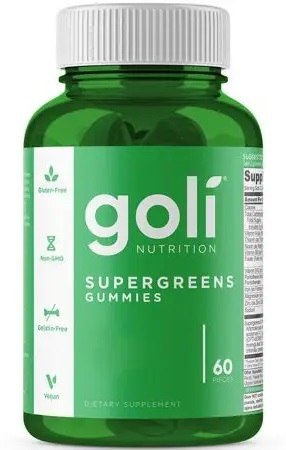 Goli Nutrition GOLI NUTRITION SuperGreens (60 żelek)