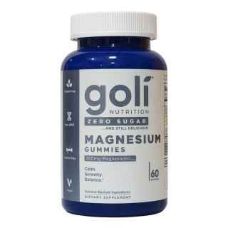 Goli Nutrition GOLI NUTRITION Zero Sugar Magnesium - Magnez - żelki bez cukru (60 żelek)