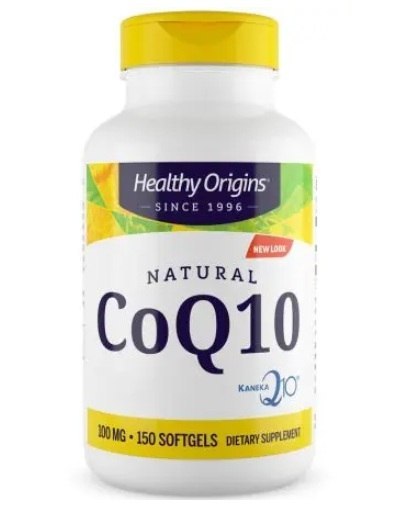 Healthy Origins HEALTHY ORIGINS Natural CoQ10 - Koenzym Q10 100 mg (150 kaps.)