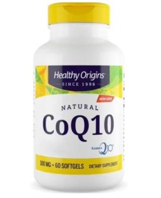 Healthy Origins HEALTHY ORIGINS Natural CoQ10 - Koenzym Q10 100 mg (60 kaps.)