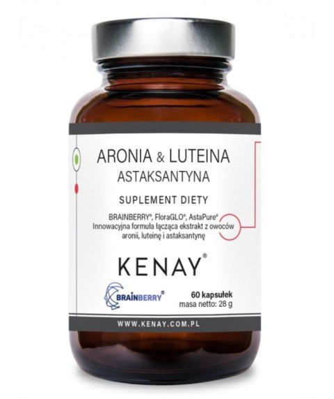 Kenay KENAY Aronia & Luteina Astaksantyna (60 kaps.)